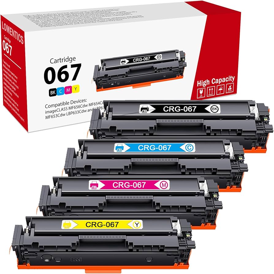 Cartouche de toner magenta Canon 067, rendement standard (5100C001)