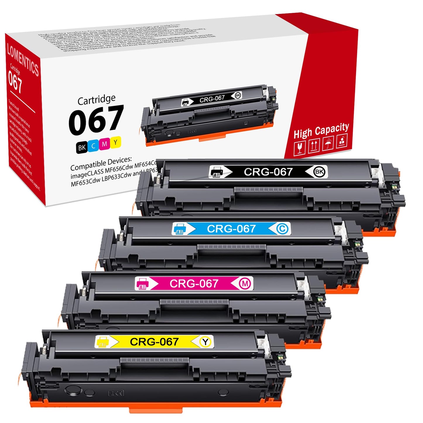 Cartouche de toner cyan Canon 067, rendement standard (5101C001)
