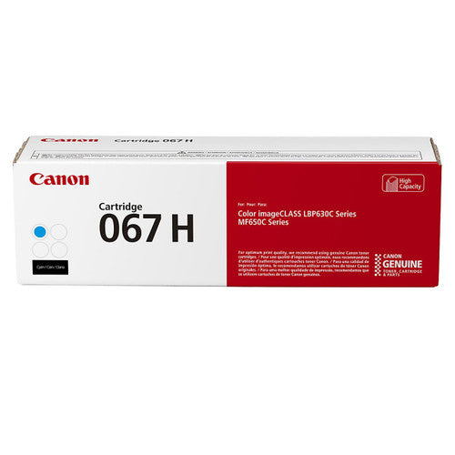 Cartouche de toner cyan haute capacité Canon 067H (5105C001)