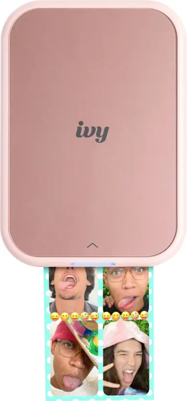Imprimante photo Canon IVY 2 Mini, rose poudré, Bluetooth, 313 dpi