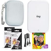 Imprimante photo Canon IVY 2 Mini, blanc pur, Bluetooth ZINK