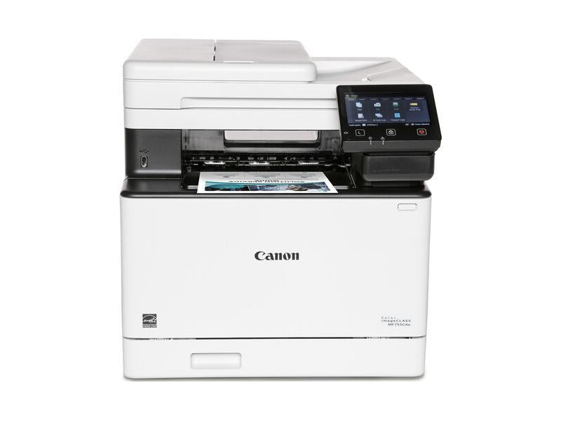 The Canon imageCLASS MF753Cdw is a wireless, mobile-ready, all-in-one color laser printer designed to deliver high-quality output and versatile document handling. With a 3-year limited warranty, it offers peace of mind and long-term value for growing businesses and home offices seeking reliable performance.