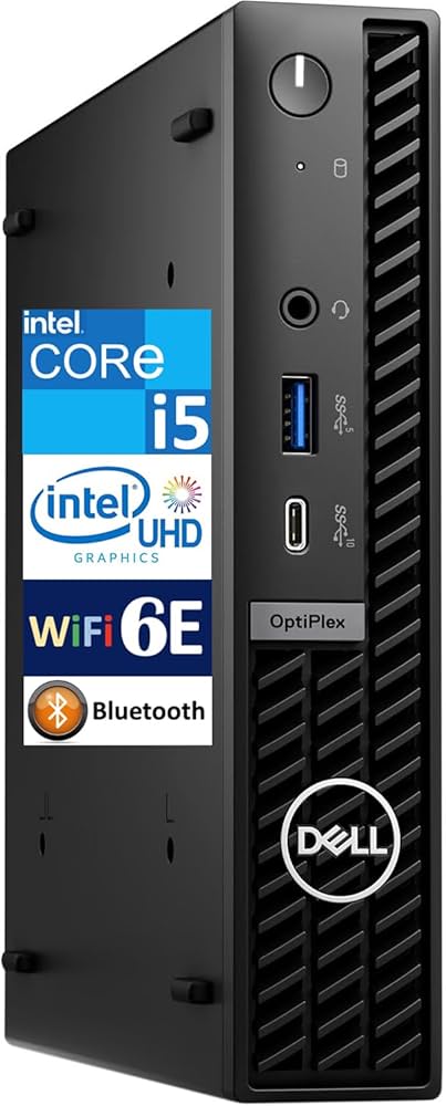 Dell OptiPlex Micro 7020 i5-14500T 8 Go 256 Go SSD Windows 11 Pro