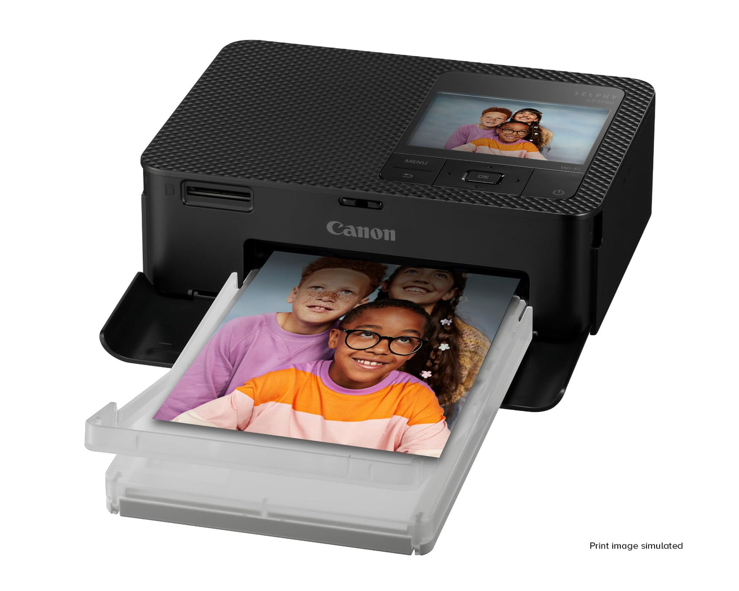 Canon SELPHY CP1500 Wireless Photo Printer, Black