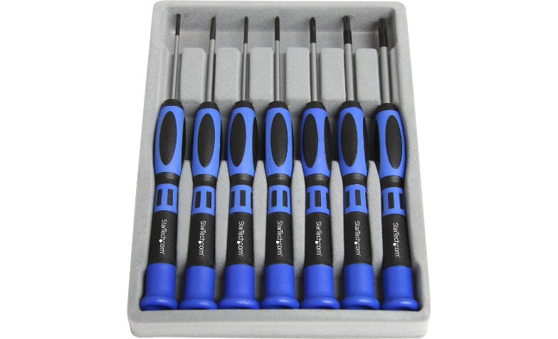 Kit de tournevis de précision STARTECH 7 pièces - Conforme aux normes TAA