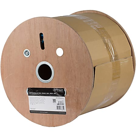 Câble Ethernet StarTech Cat6a en vrac, 304 m, certifié CMR, bleu