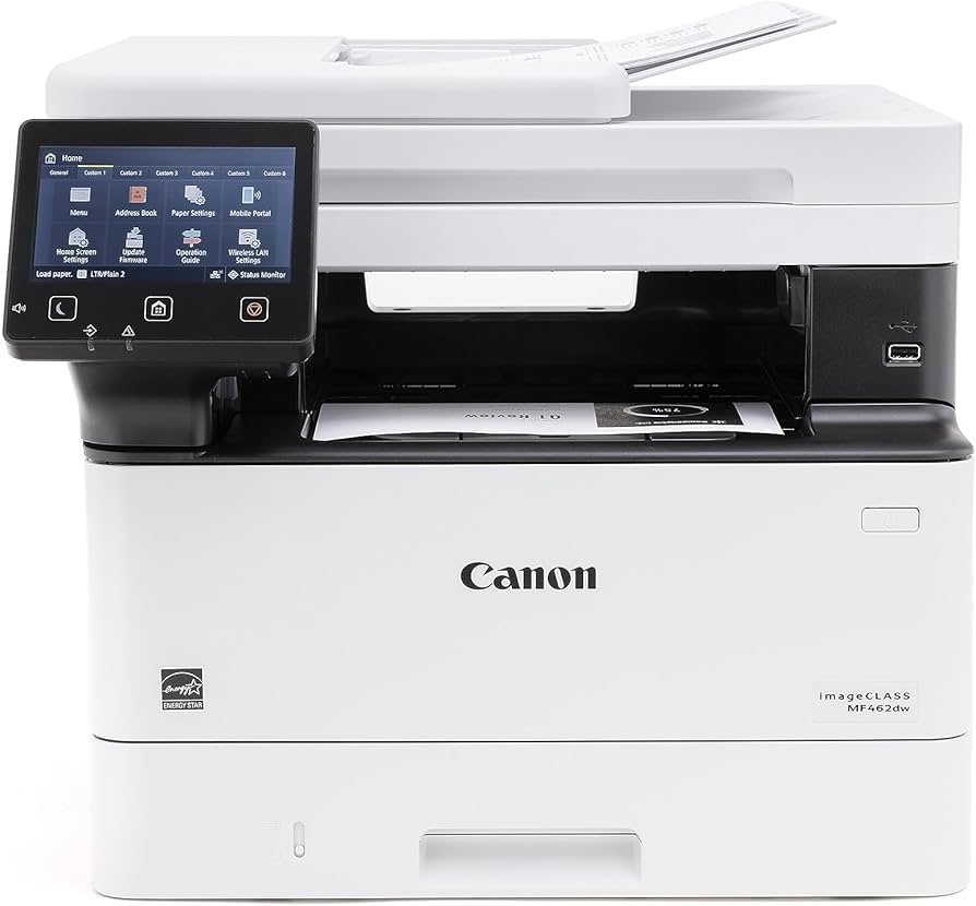 Imprimante laser multifonction Canon imageCLASS MF462dw, noir et blanc, 37 ppm