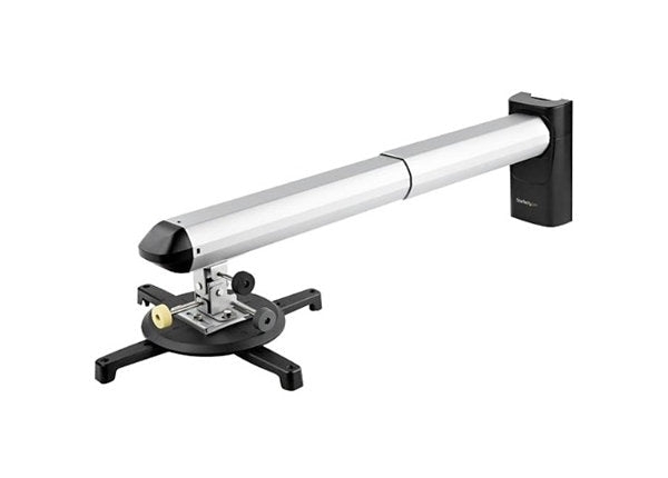 StarTech Adjustable Projector Wall Mount, 33lb Capacity, Extendable Arm