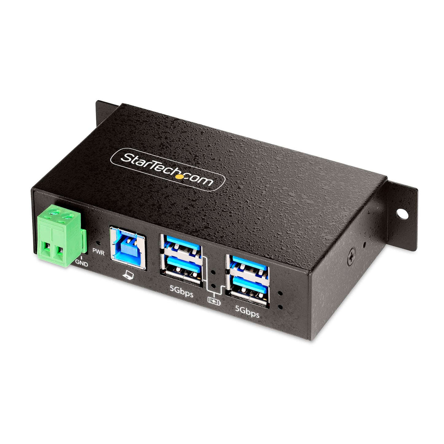 StarTech 4-Port Industrial USB 3.0 Hub with ESD & Surge Protection