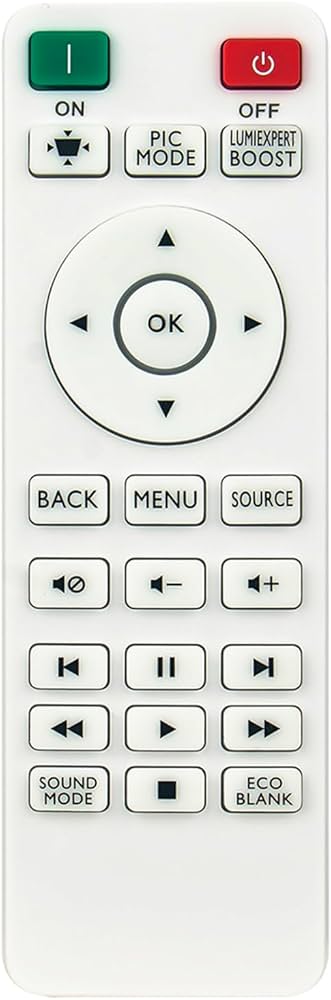 BenQ Remote Control for TH690ST/TH671ST Projectors
