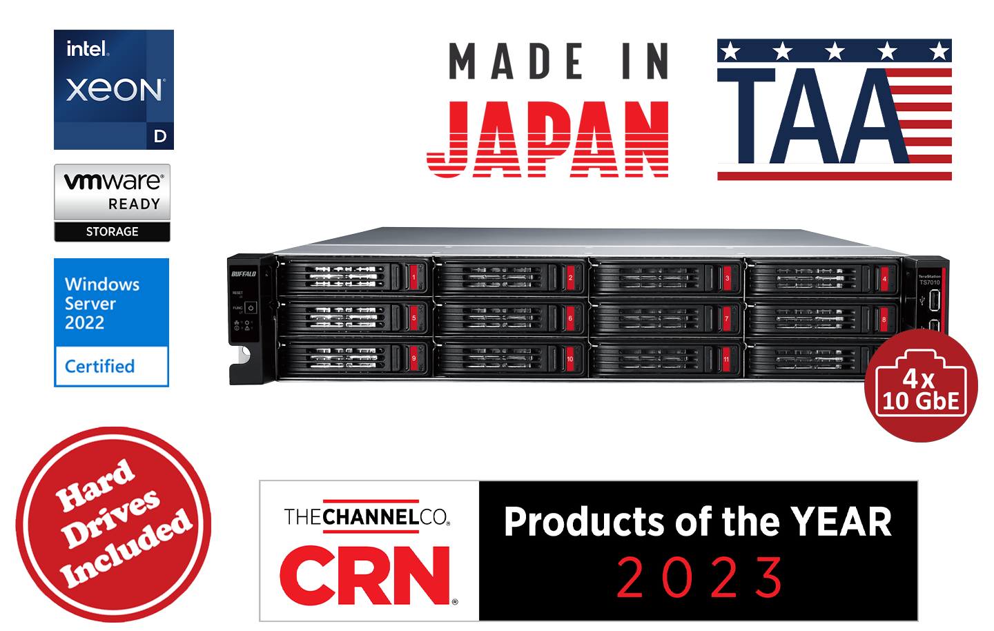 BUFFALO 5YR Enhanced NBD Keep Your Drive Warranty