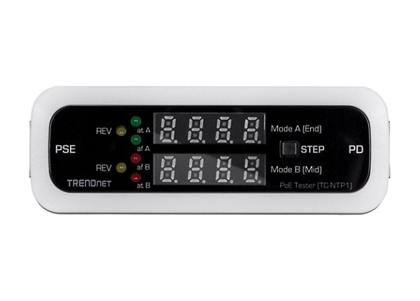 TRENDnet TC-NTP1 Inline PoE Tester, Gigabit Ethernet, TAA Compliant