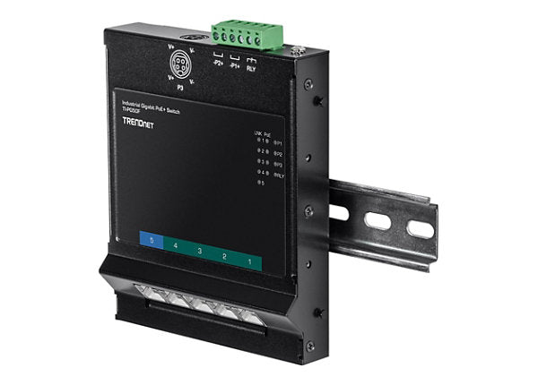 TRENDnet TI-PG50F Commutateur PoE+ Gigabit industriel 5 ports