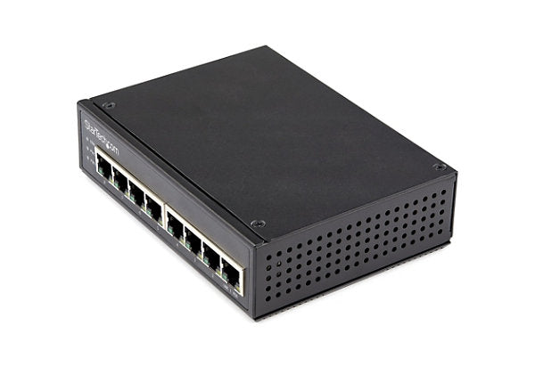 Switch PoE+ Gigabit industriel StarTech, 8 ports, 30 W PSE IESC1G80UP