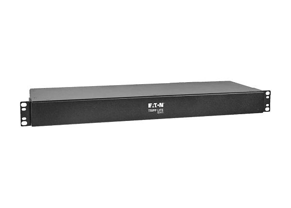 Eaton Tripp Lite Series 3.7kW 208/230V Single-Phase Local Metered PDU - 8 C13 & 2 C19 Outlets, L6-20P Input, 6 ft. Cord, 1U