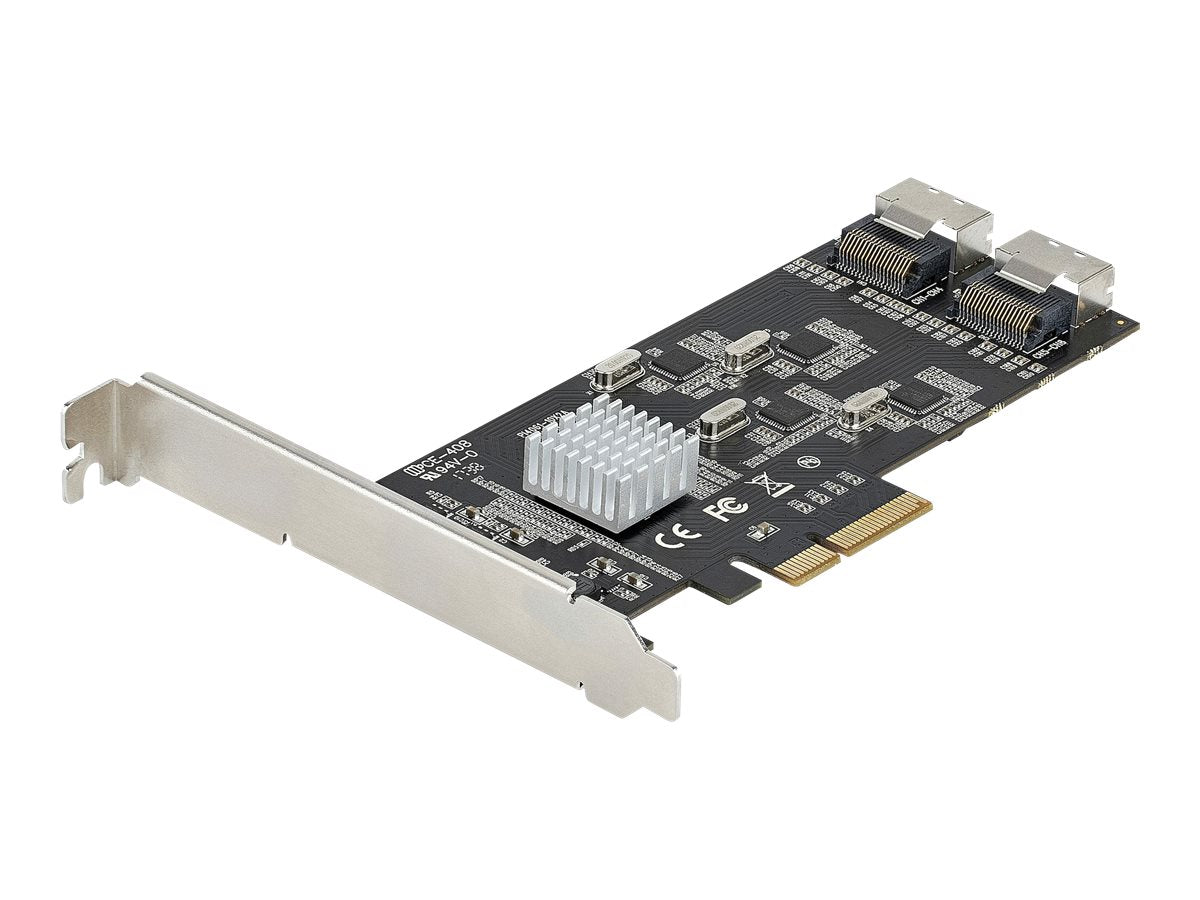 STARTECH 6-Port SATA III PCIe x4 Controller Card - 6Gbps