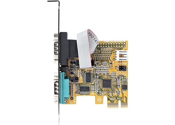Carte série StarTech PCIe RS232 à 2 ports avec UART 16C1050