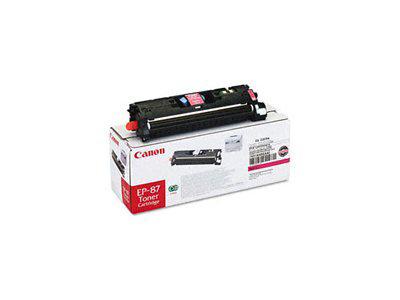 The Canon EP87M Magenta Toner Cartridge is designed for Canon imageCLASS MF8170c and MF8180c printers, delivering reliable print quality with each use. Featuring a yield of up to 4,000 pages, this toner ensures fewer replacements and sustained productivity. Manufactured in Japan and TAA compliant, it supports secure and standardized procurement needs.