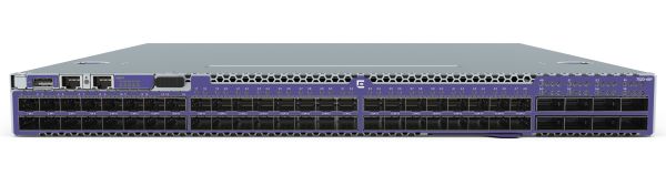 Extreme 7520-48Y Switch with 48x25G & 8x100G Ports, AC PSU, B2F Airflow
