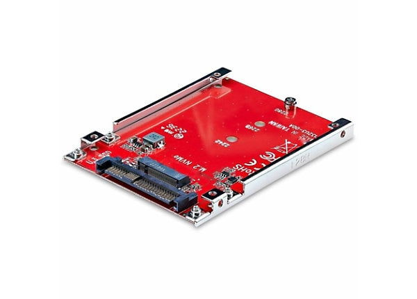 STARTECH M.2 NVMe SSD to U.3 Adapter - M.2 to 2.5in SFF-TA-1001 Converter