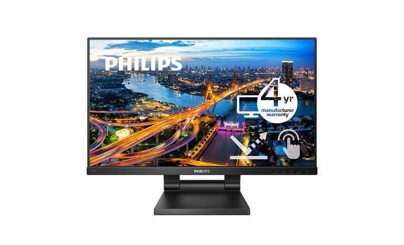PHILIPS 242B1TC 24" FHD IPS Touch LCD Monitor, SmoothTouch, HDMI, DP, VGA
