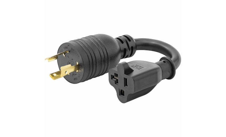 Cordon d'alimentation robuste StarTech 15 cm, NEMA L5-20P vers 5-20R, 20 A 125 V, 12 AWG