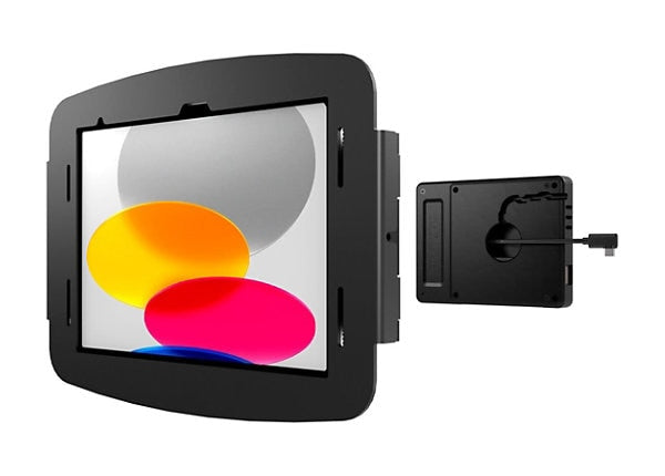 Boîtier mural COMPULOCKS pour iPad 10e-11e génération + hub, noir