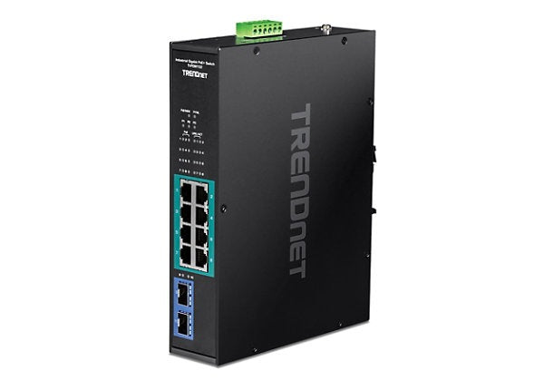 TRENDnet TI-PGM102 10-Port Industrial Gigabit PoE+ Switch