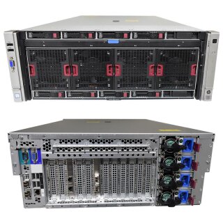 HP DL580 Gen9 E7-8880v3 2P 128GB Server