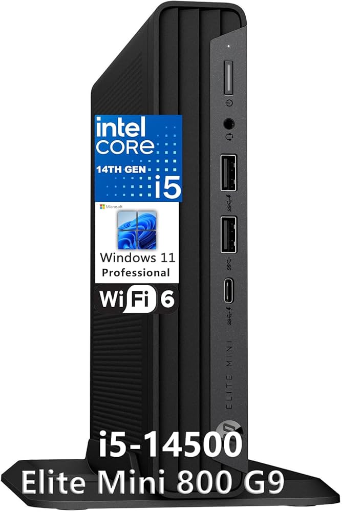 HP Elite Mini 800 G9 Core i5 8GB 512GB SSD Desktop PC
