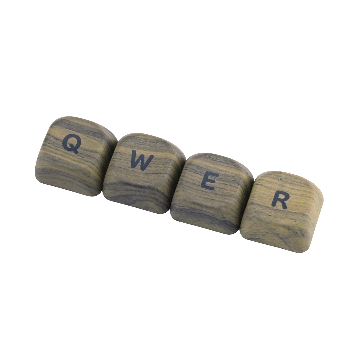 XVX Walnut Texturer MOA Profile Dye-Sub PBT Keycap Set 130-Key