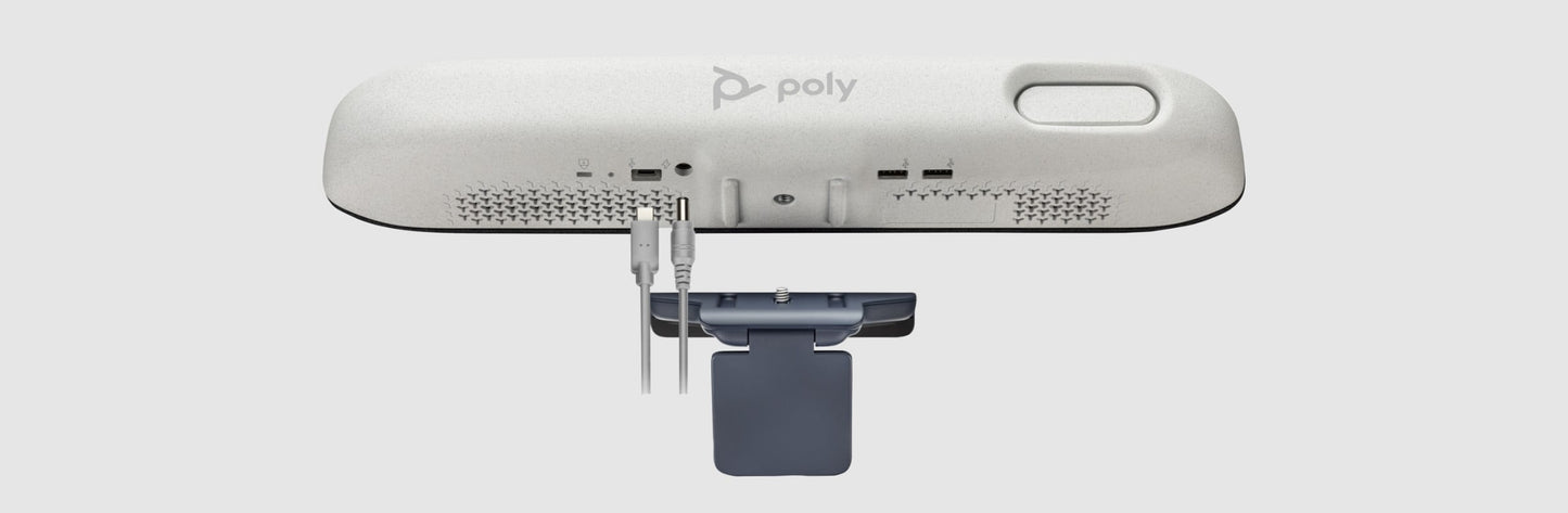 Barre vidéo USB HP Poly Studio R30, 2160p, sans fil, conforme TAA