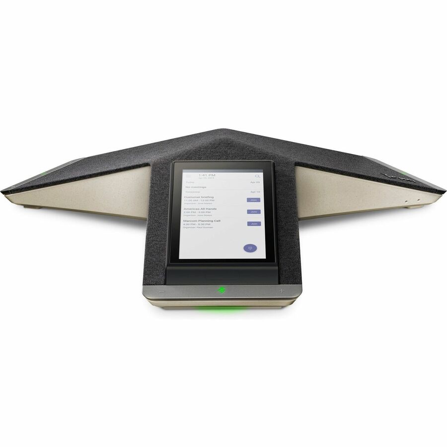 Téléphone de conférence IP Poly Trio C60 avec prise en charge Teams et PoE - Conforme GSA/TAA