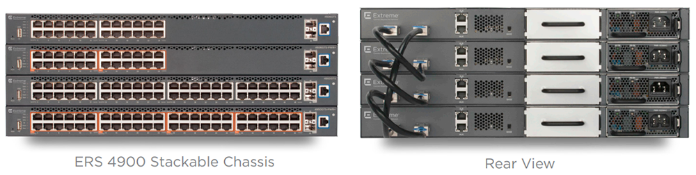 Commutateur Extreme Networks 8520-48XT-6C 48 ports 10G L3 avec alimentation CA redondante