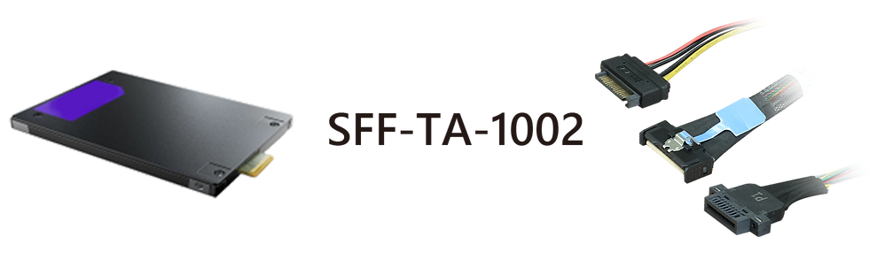 HighPoint 8644-8644-210 1M SFF-8654 to SFF-8643 NVMe Cable