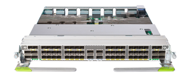 Carte de ligne Cisco 8800 12xQSFP28-DD / 24xQSFP56-DD 12 Tbit/s