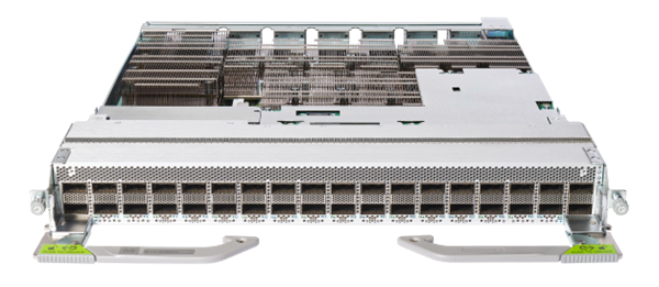 Carte de ligne Cisco 8800 12xQSFP28-DD / 24xQSFP56-DD 12 Tbit/s