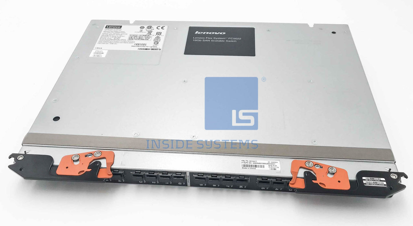 Lenovo FLEX FC5022 16Gb SAN Scalable Switch, 88Y6374