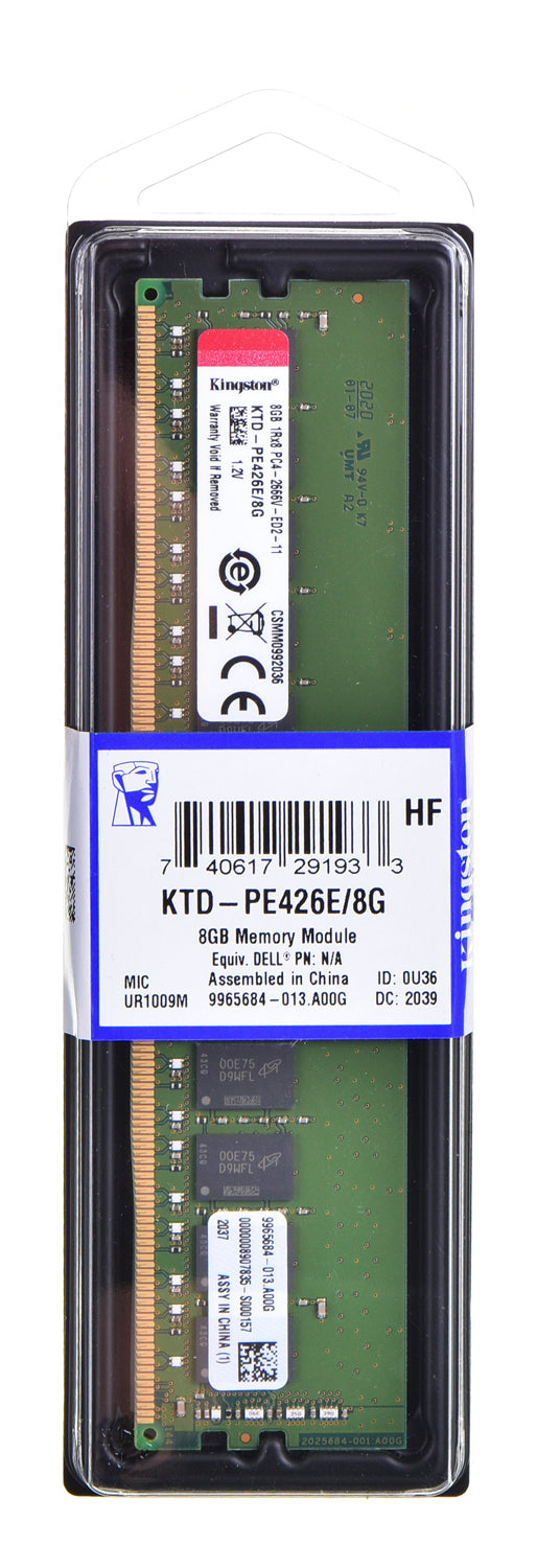 Kingston 8GB DDR4-2666MHz ECC Module (KTD-PE426E/8G)