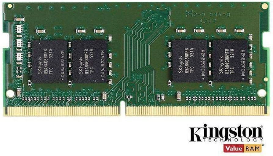 Mémoire RAM Kingston DDR4 3200 MHz ECC CL22 SODIMM 8 Go