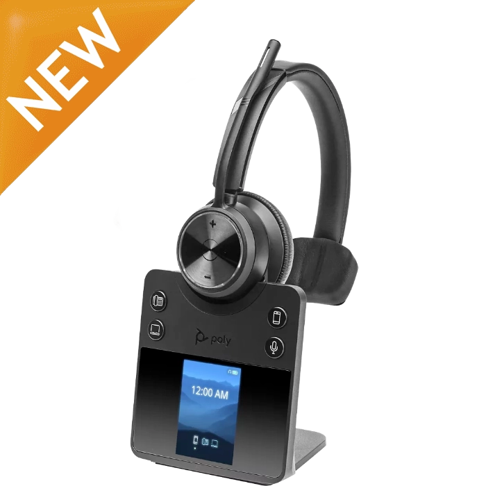Casque mono DECT HP Poly Savi 7410 Office, conforme TAA, 8L7D6AA#ABA