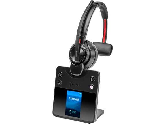 Casque DECT mono HP Poly Savi 8410 Office certifié MS Teams