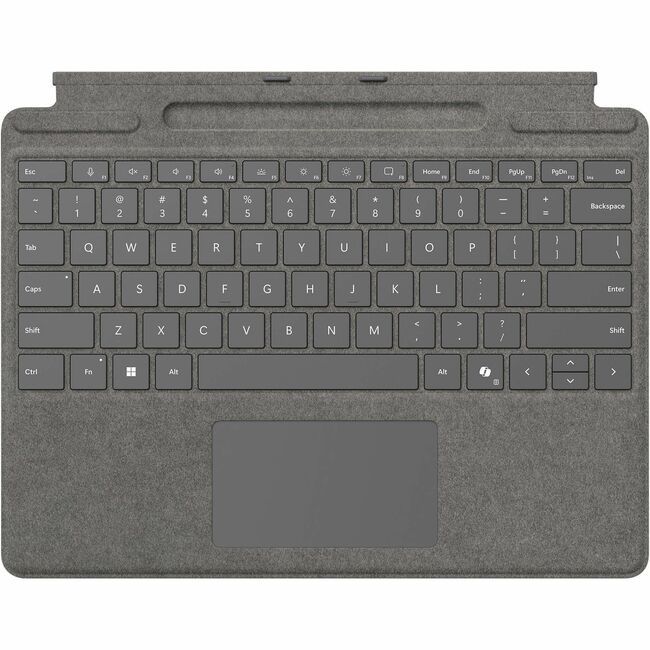 Microsoft Surface Pro Keyboard w/Pen Storage Commercial Platinum
