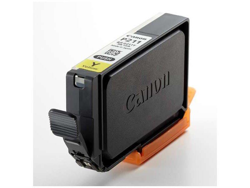 The Canon BJI-P211Y is a high-quality yellow ink tank designed specifically for use with the Canon LX-D1300 printer, delivering consistent color results. Made in Japan and compliant with TAA regulations, this ink consumable helps ensure reliable output for professional printing tasks.