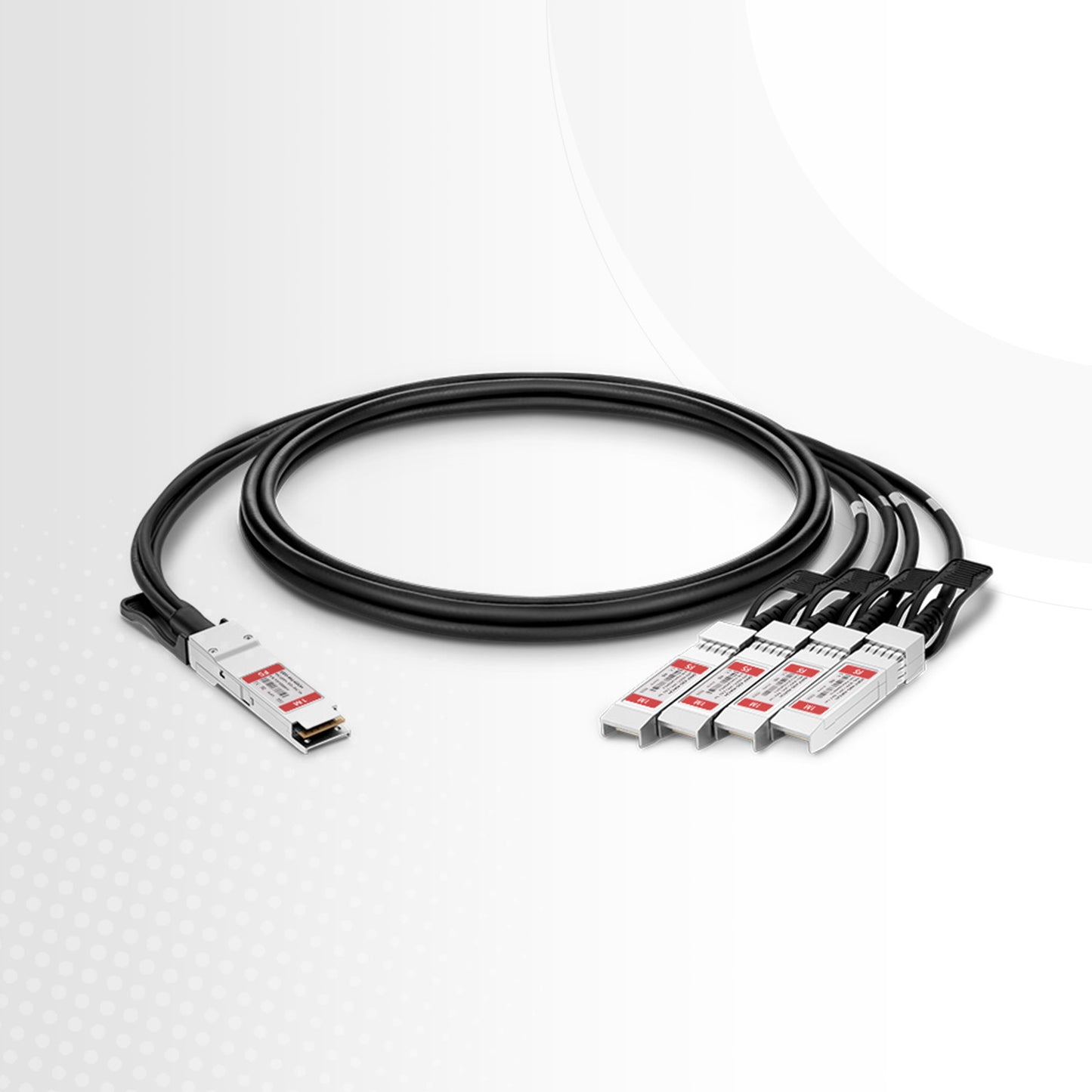 Câble Twinax SFP+ DAC passif Lenovo 3M, 30 AWG, noir