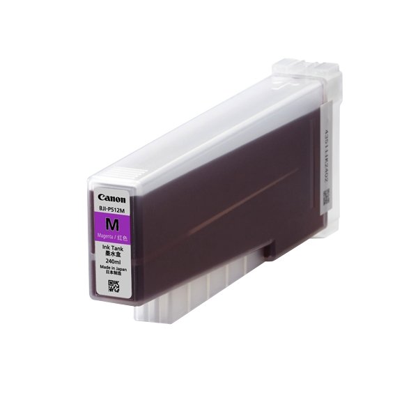 Réservoir d'encre magenta Canon BJI-P512M 240 ml pour LX-D5500