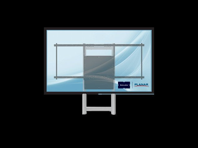 Support de profil PLANAR PRX75P pour écrans portrait URX75