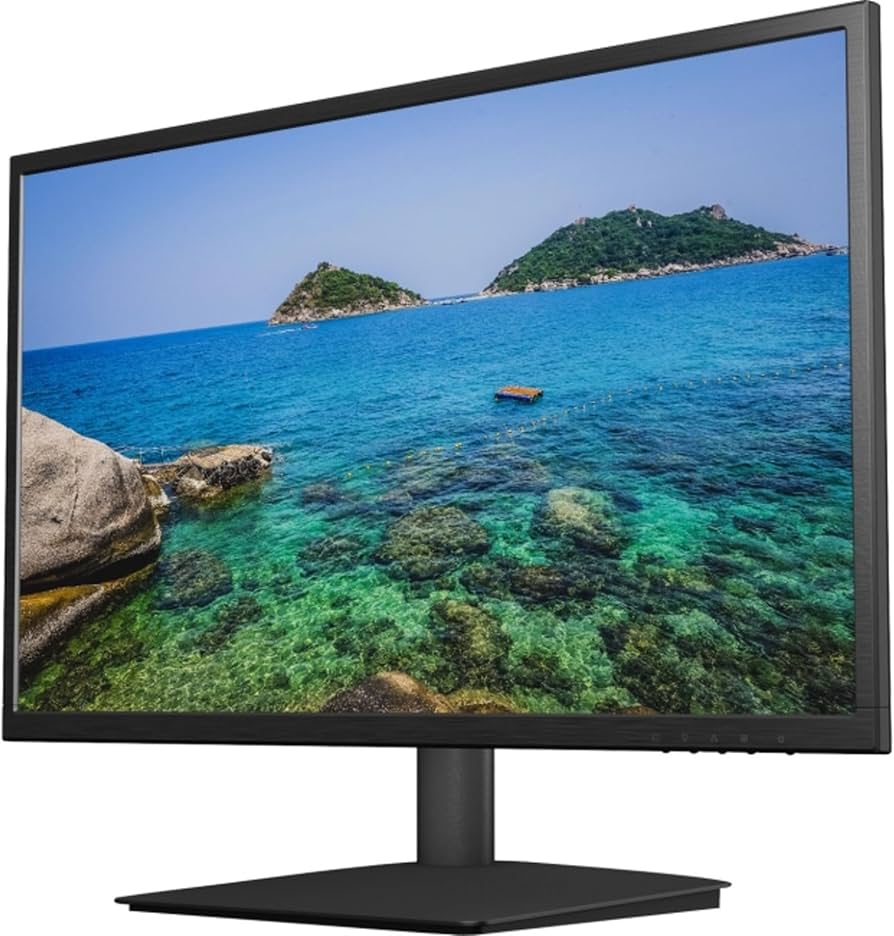 PLANAR PLL2450MW 23.6" FHD LED Monitor with Speakers, HDMI/VGA, VESA, Black