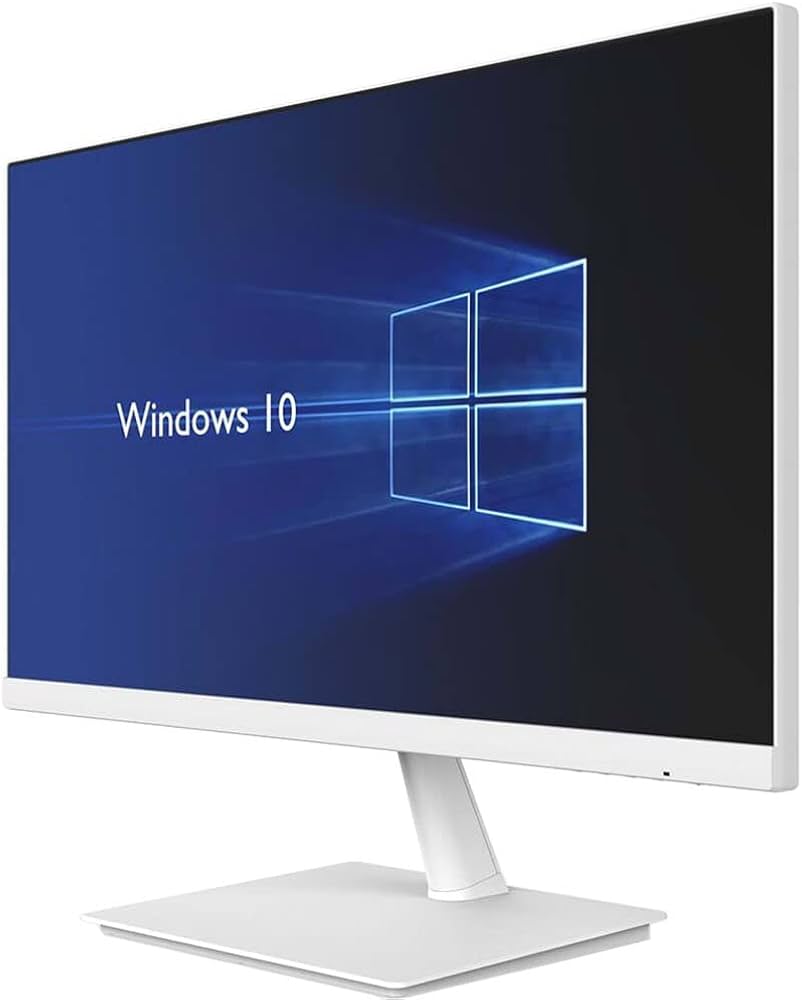 PLANAR PXN2480MW-WH 24" FHD IPS LED Monitor, White, HDMI/DP/VGA, Speakers