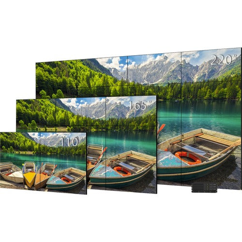 PLANAR MATRIX COMPLETE 3x3 Video Wall LX55M - 165" 500-nit Display